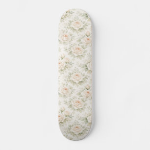 Skateboard Motif floral de mariage
