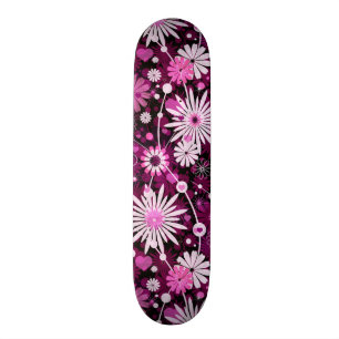 Skateboard Motif floral de Valentine