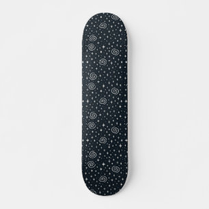 Skateboard Motif Galaxy