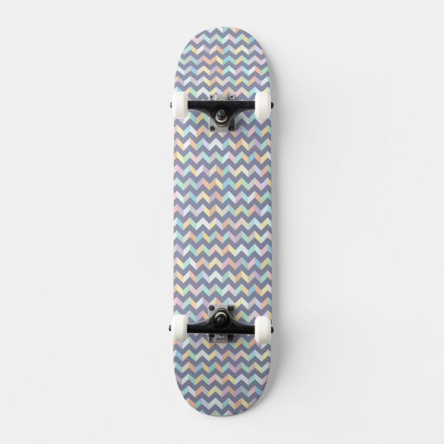 Skateboard Motif géométrique (Recto)