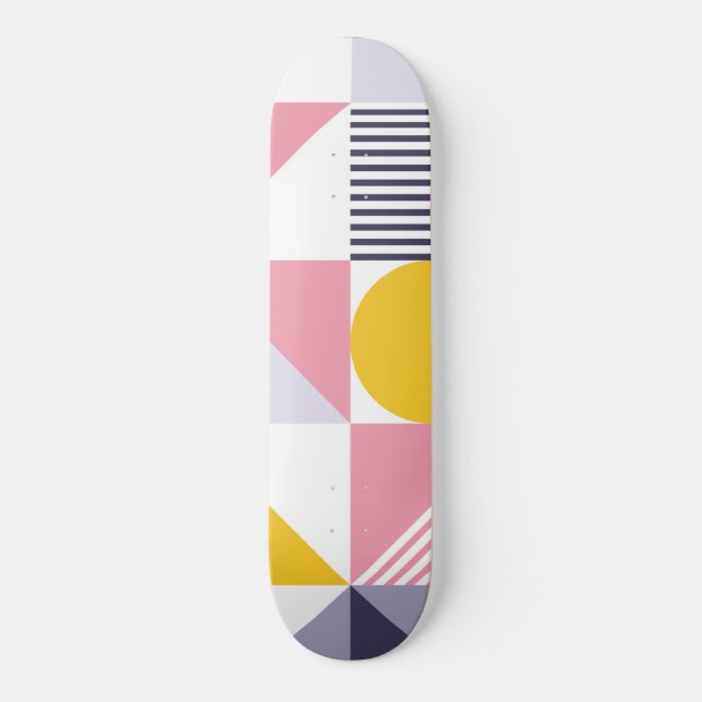 Skateboard Motif géométrique 26 (Recto)