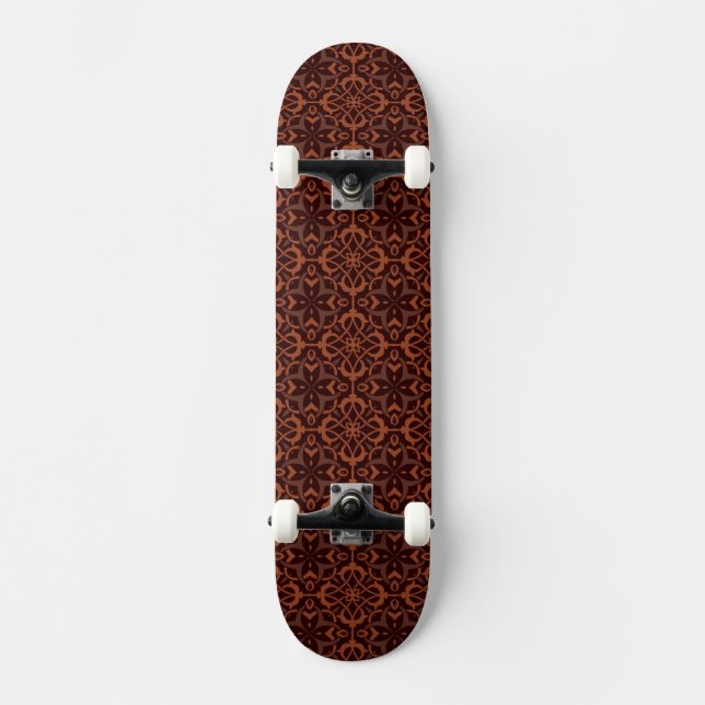 Skateboard Motif géométrique moderne ethnique (Recto)