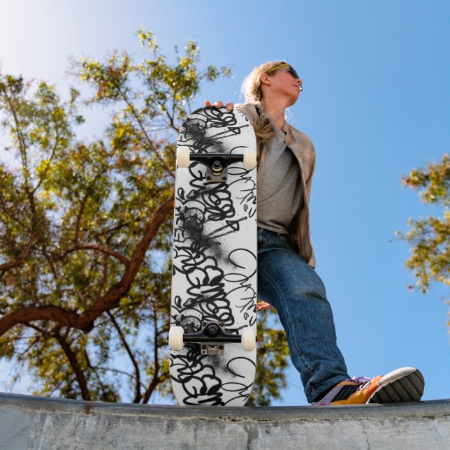 Skateboard Motif Graffiti (Extérieur 1)
