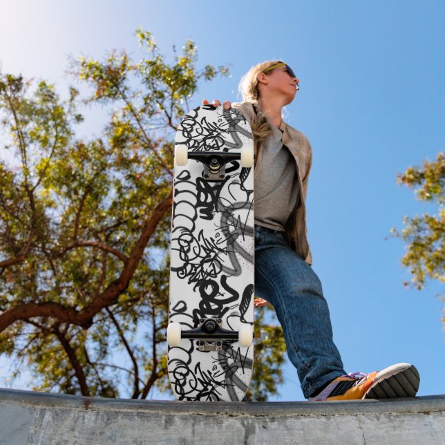 Skateboard Motif Graffiti (Extérieur 1)