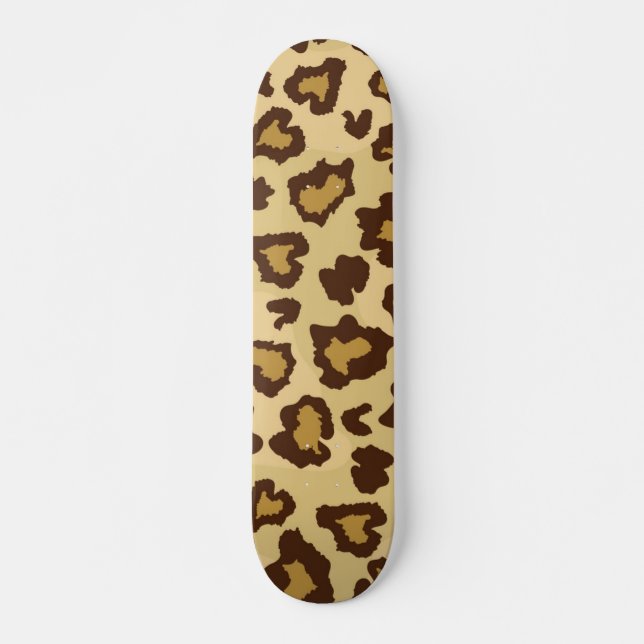 Skateboard Motif imprimé animal (Devant)