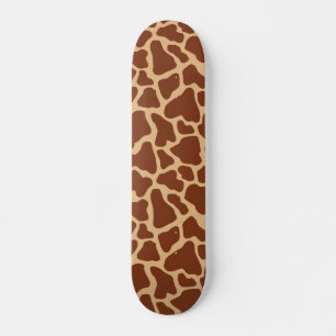 Skateboard Motif imprimé animalier girafe faune africaine mig
