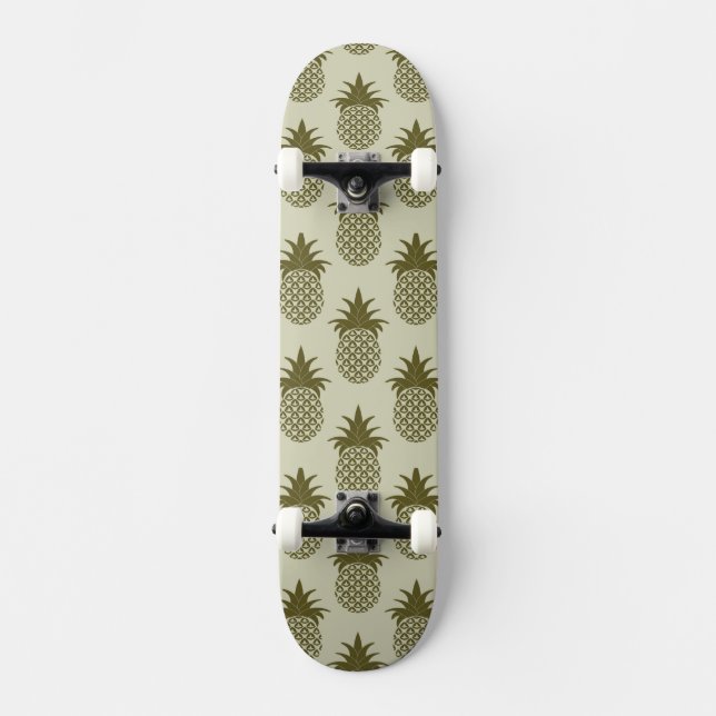 Skateboard Motif kaki d'ananas (Recto)