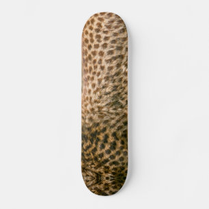 Skateboard Motif léopard