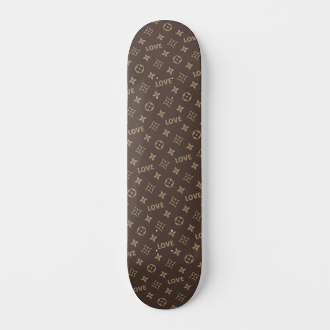 Skateboard Motif Louis Vuitton Amour (Recto)