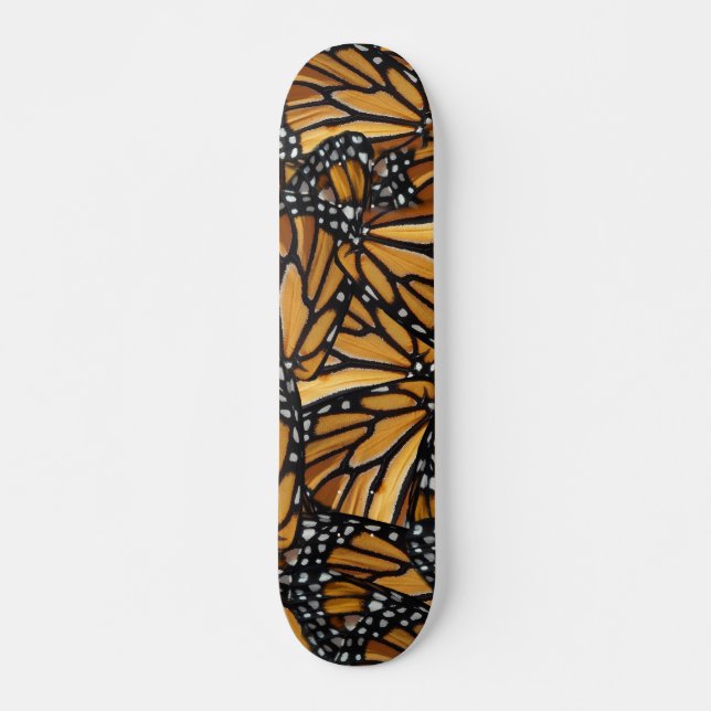Skateboard Motif Monarch Butterfly Wings (Devant)