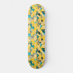 Skateboard Motif monétaire