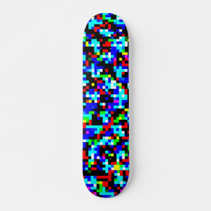 Skateboard Motif multicolore