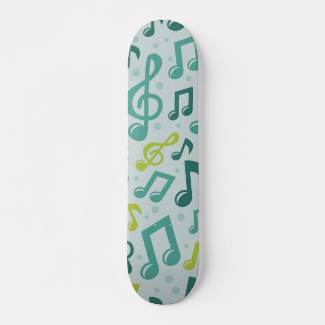 Skateboard Motif musical (Devant)