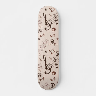 Skateboard Motif musical