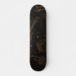 Skateboard Motif musical