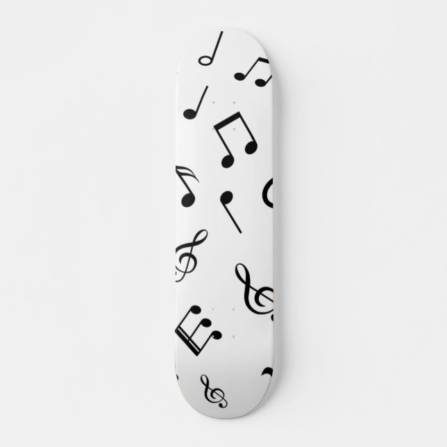 Skateboard Motif musical (Devant)