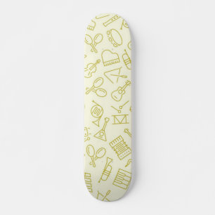 Skateboard Motif musical