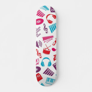 Skateboard Motif musical