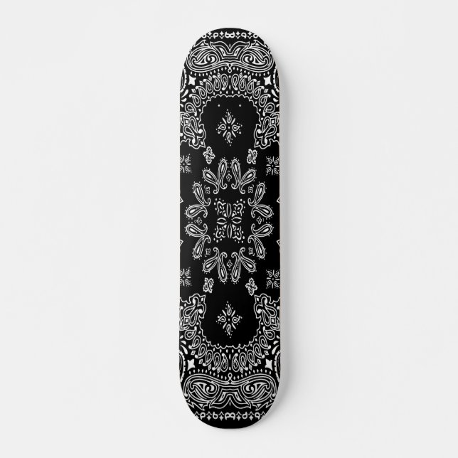 Skateboard motif original paisley (Devant)