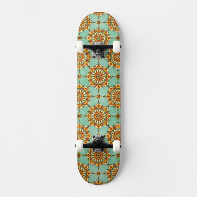 Skateboard Motif ornemental (Recto)