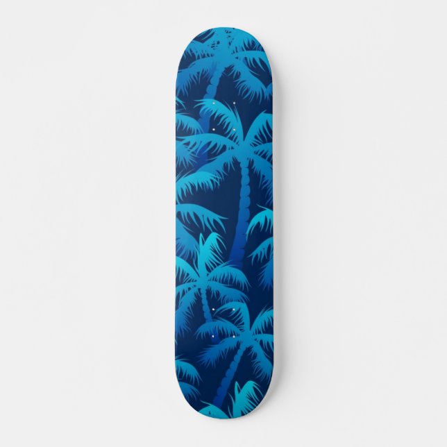 Skateboard Motif palmier (Devant)