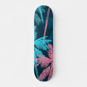 Skateboard Motif palmier