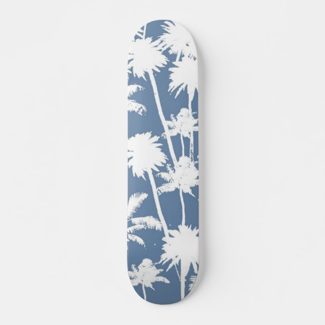Skateboard Motif palmier (Devant)