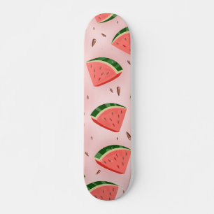 Skateboard Motif Pastèque