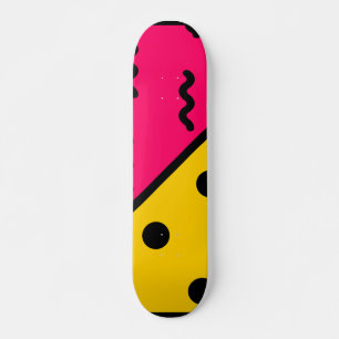 Skateboard Motif PopArt