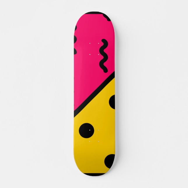 Skateboard Motif PopArt (Devant)