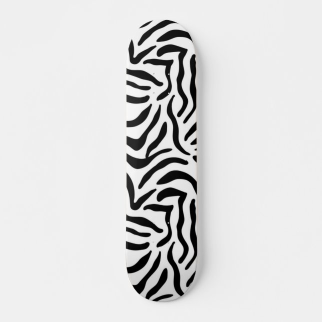 Skateboard motif poster de animal (Devant)