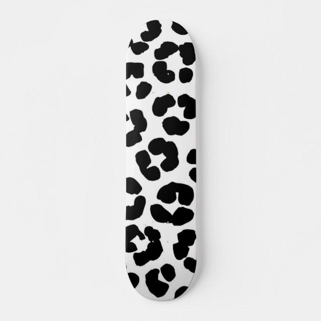 Skateboard motif poster de animal (Devant)