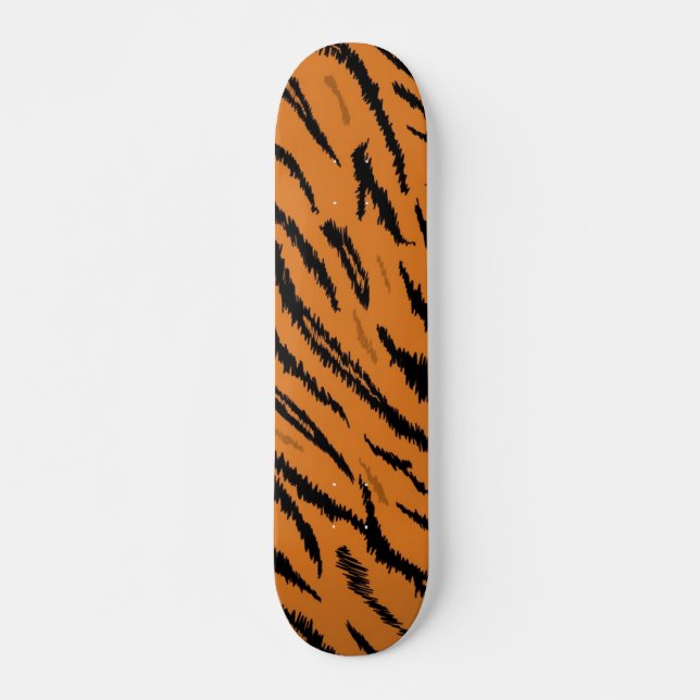 Skateboard motif poster de animal (Devant)
