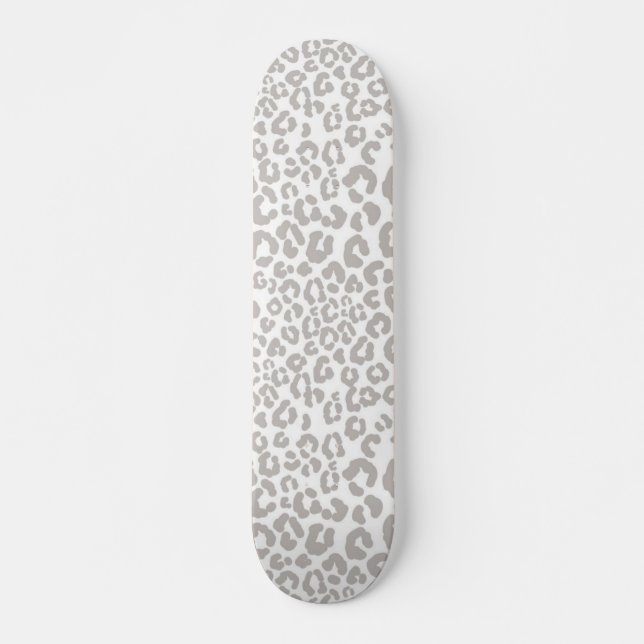 Skateboard motif poster de animal (Devant)