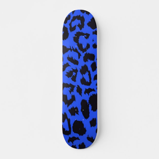 Skateboard motif poster de animal (Devant)