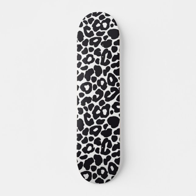 Skateboard motif poster de animal (Devant)