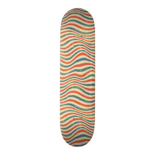 Skateboard Motif rayé