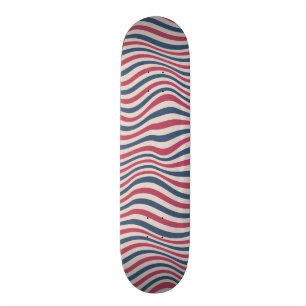 Skateboard Motif rayé 2