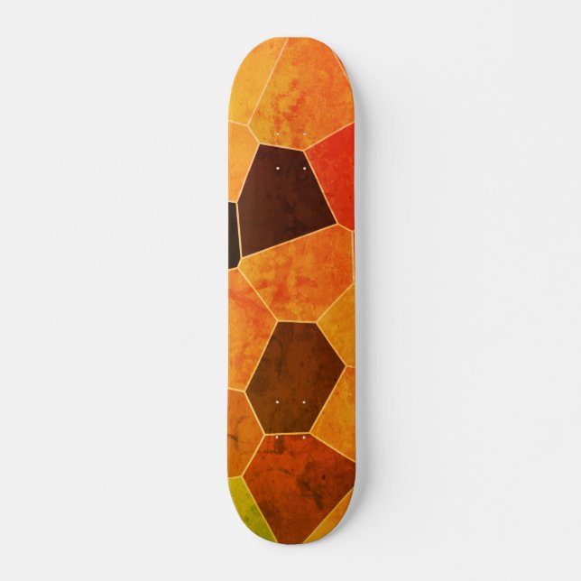 Skateboard Motif rustique cool unique (Devant)