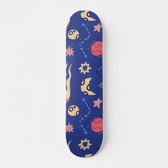 Skateboard Motif spatial (Devant)
