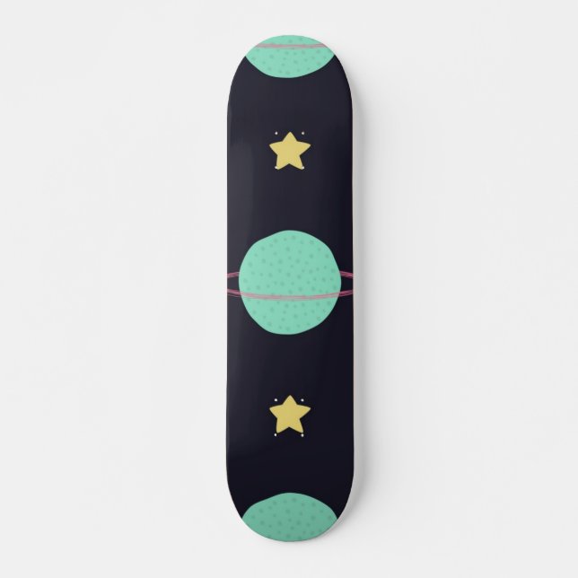 Skateboard Motif spatial (Devant)