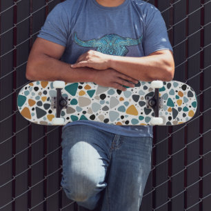 Skateboard Motif Terrazzo
