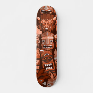 SKATEBOARD MOTIF TIKI 2