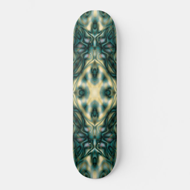 Skateboard motif tribal Abstrait (Recto)