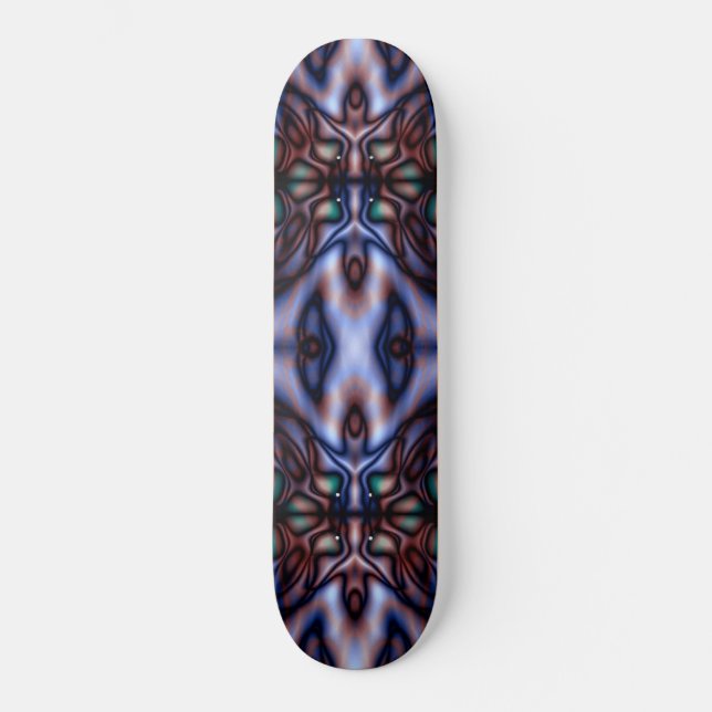 Skateboard motif tribal Abstrait (Recto)