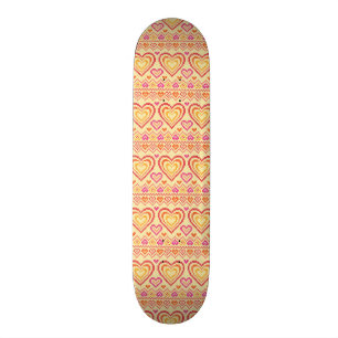 Skateboard Motif tricoté par Saint-Valentin
