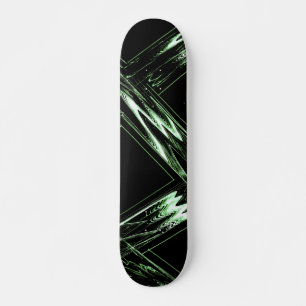 Skateboard Motif vert de pin gras