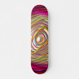 Skateboard Motifs Abstraits Options 53A-B Tableau de bord