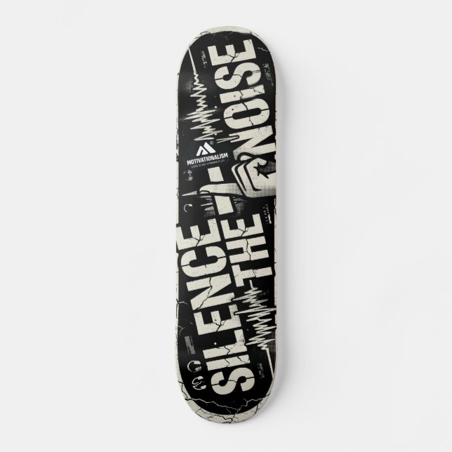 Skateboard MOTIVATIONNALISME© Silence Le Bruit 2_ (Recto)