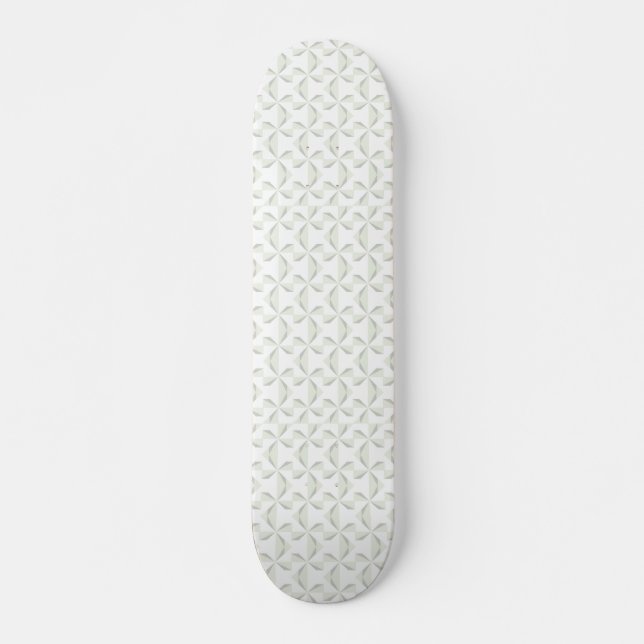Skateboard Moulinets en argent (Devant)